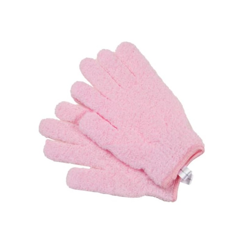 Spa Solutions - Guantes de baño exfoliantes