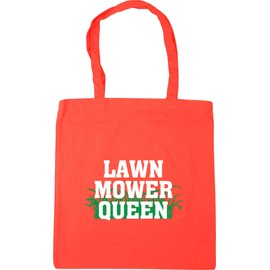 Hippowarehouse Lawn Mower Queen Tote Shopping Gym Beach Bag 42cm x38cm, 10 litres