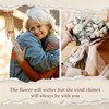 Leebbsin 40th Wedding Anniversary Wind Chime, Happy 40th Anniversary Romantic