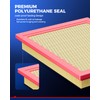 KAX Engine & Cabin Air Filter Kit, Replacement for Dodge
