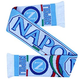 Napoli SSC Serie A Football Crest Fans Souvenir Scarf (100% Acrylic)