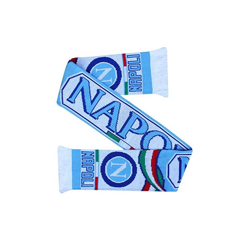 Napoli SSC Serie A Football Crest Fans Souvenir Scarf (100%