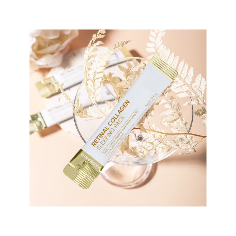 Hanganik 한가닉 레티날 콜라겐 슬리핑팩 4ml X 30포 마스크팩 수면팩