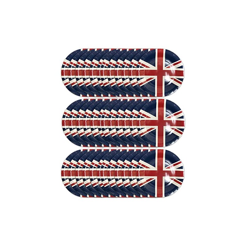RockParty Union Jack Tableware Summer Olympics Great Britain GB Flag