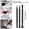 9 Pieces Plastic Scraper Tool Carbon Fiber Multi-Purpose Scraper Scratch