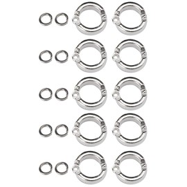 Alloy Parrots Training Foot Ring, Leg Ring, Bird Foot Ring, Outdoor Birds for Parrots 15th