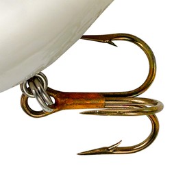 Cotton Cordell Big O - Pearl/Red Eye - 2 1/4 in