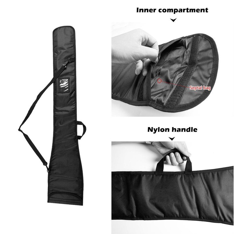 Kayak Paddle Bag for 2 Paddles Adjustable Canoe Paddles Storage