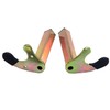 2 Pcs Motorcycle Stand Adapter Rear Wheel V Shaped Bracket