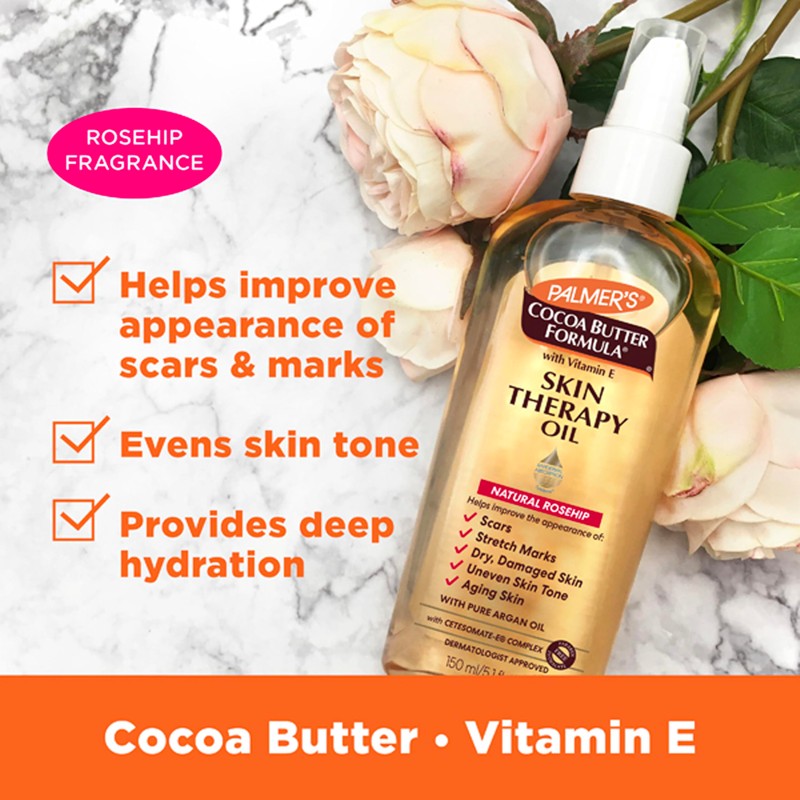 Palmer's Cocoa Butter Formula Skin Therapy Moisturizing Body Oil with