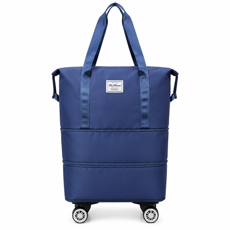 Rolling Travel Storage Bag for Trips – Foldable Adjustable Design