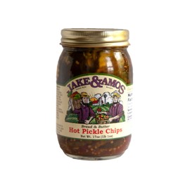 Jake & Amos - Hot Bread & Butter Pickles / 2 - 16 Oz. Jars