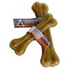 Loving Pets Nature's Choice Rawhide Pressed Bone Dog Chews, 6