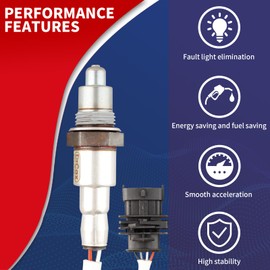 DrCax 670031347 Oxygen O2 Sensor Downstream Heated Air Fuel Ratio Compatible with Maserati Quattroporte 2013-2020 Ghibli 2014-2020 Levante 2017-2020 Replace 670031348