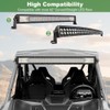 REARACE 42" LED Light Bar Brackets Fit for Talon 1000X/1000R