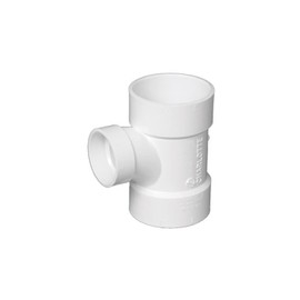 Genova Products 3" x 2" Inc 71132 Sanitary Tee-3" X 3" X 2", White