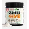 LIVEGOOD Creatine + HMB Powder, Unflavored Organic Creatine Monohydrate for