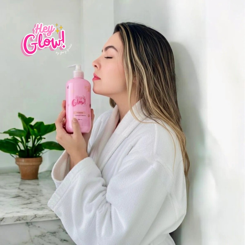 Kit Capilar Hey Glow! Con Colágeno Y Biotina | Pack