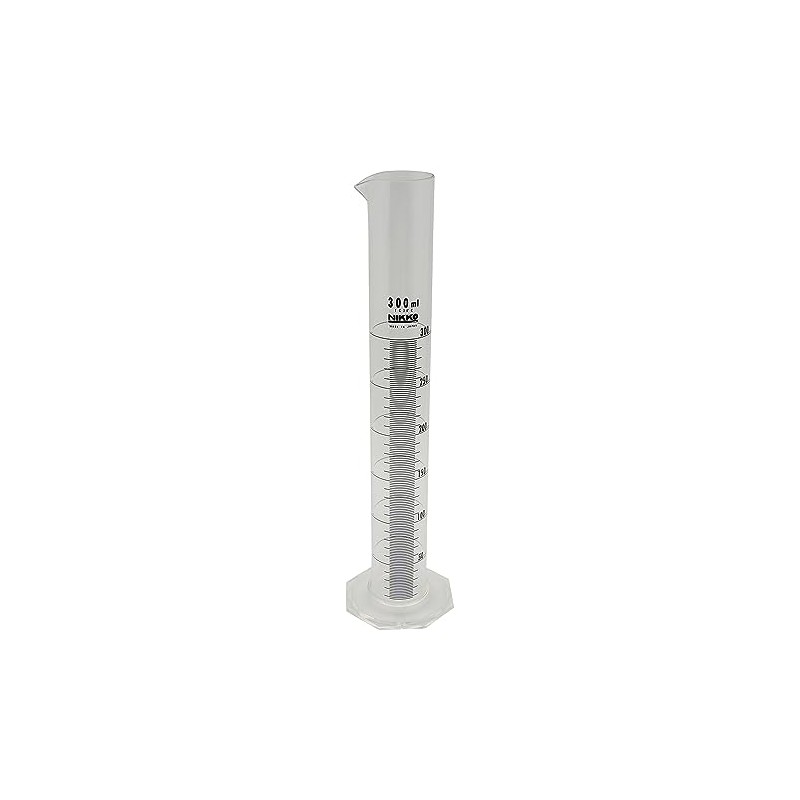 Nikko Hansen Chemical Graduated Cylinder, 10.1 fl oz (300 ml)