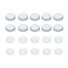 United Pacific Chrome Snap-On Cover - Fits Size 14 Screw