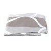 Shower Curtain Simple Water Drop Pattern Thickened Polyester Water Resistant