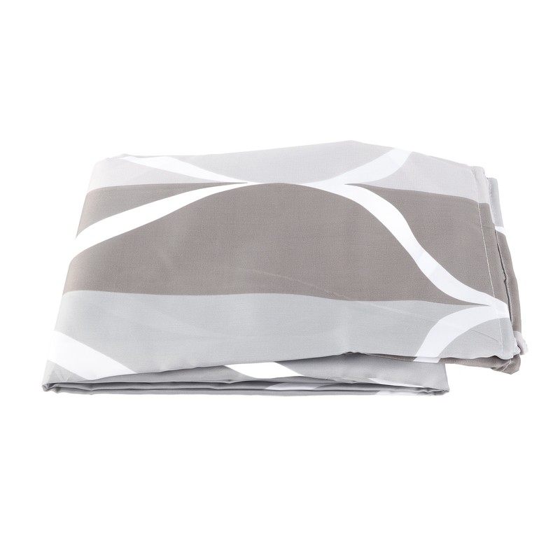 Shower Curtain Simple Water Drop Pattern Thickened Polyester Water Resistant