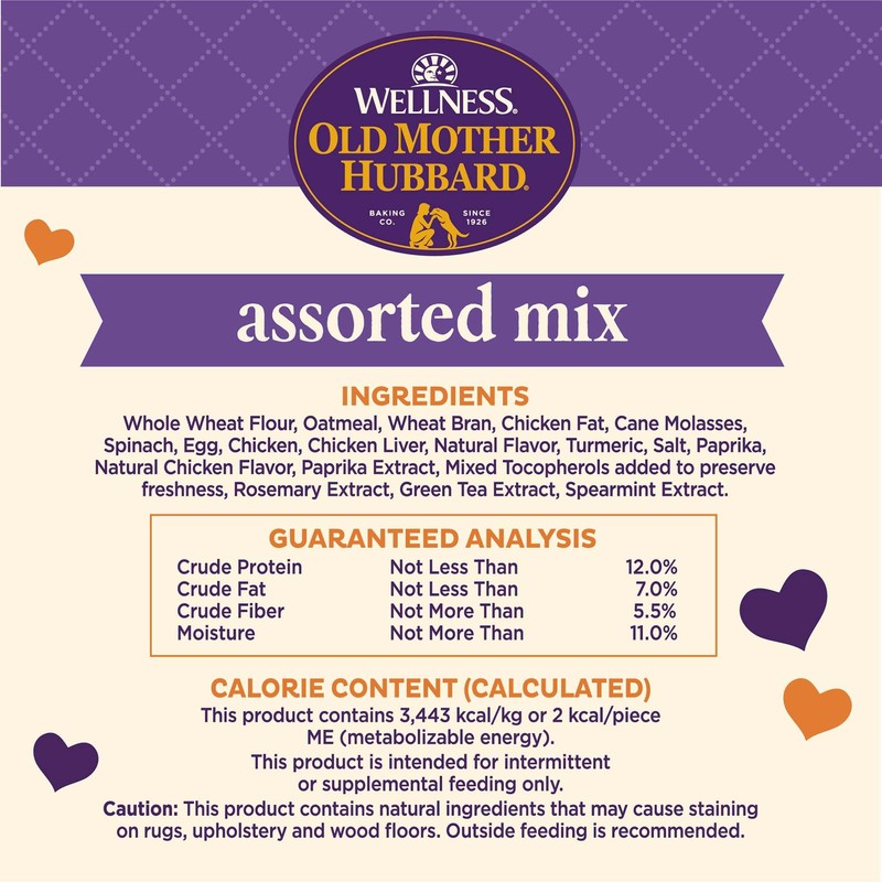 Old Mother Hubbard Wellness Training Bitz Assorted Mix Dog Biscuits,