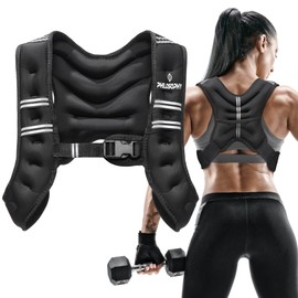 Philosophy Gym Weighted Workout Vest 12 LB, Strength Training Fitness Body Weight Vest