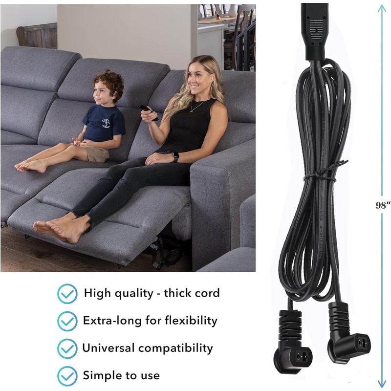 Universal Dual Power Supply Transformer Kit for Dual Power Recliner,Sectional
