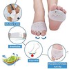 Separador de Pies de Silicona, 1par Corrector de Juanetes Hallux