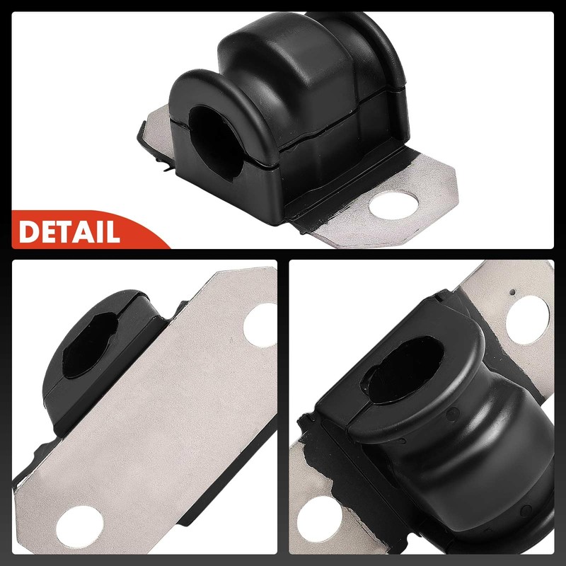 A-Premium 2 x Front To Frame Sway Bar Bushing Kit,