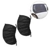 ULTECHNOVO 3sets Car Window Mesh Sun Shade Car Blackout Window