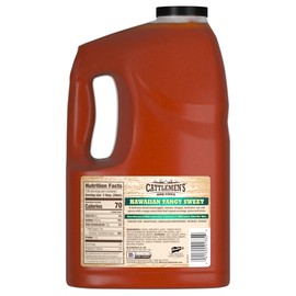 Cattlemen's Hawaiian Tangy Sweet BBQ Sauce, 1 gal