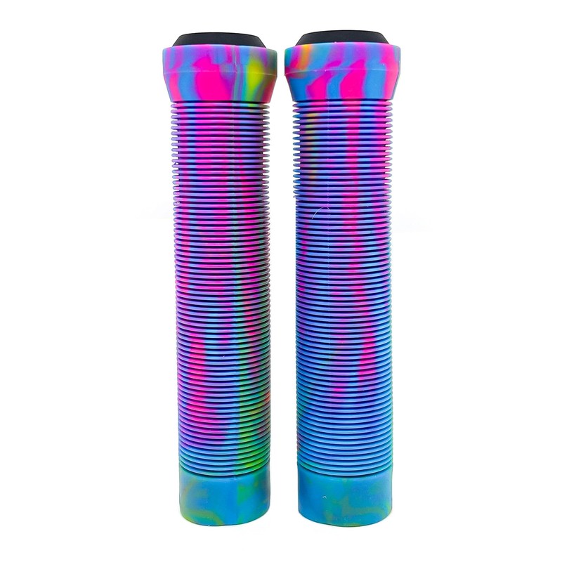 Team Dogz Mixed PU Soft Rubber Flangeless Handlebar Grips For