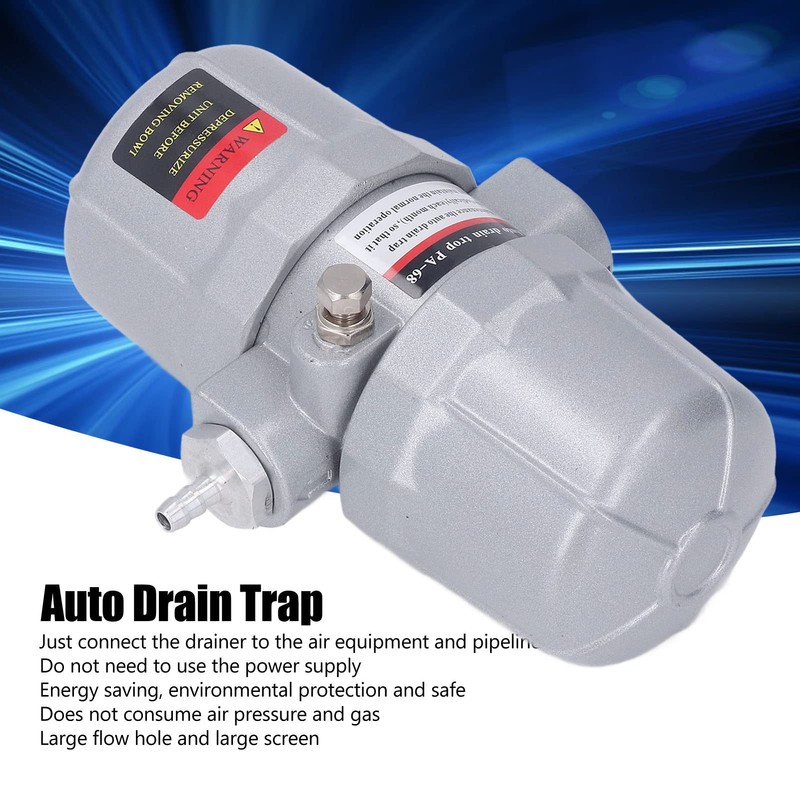 Jeffergarden Zero Gas Consumption Auto Drain Trap Water Pneumatic Screw