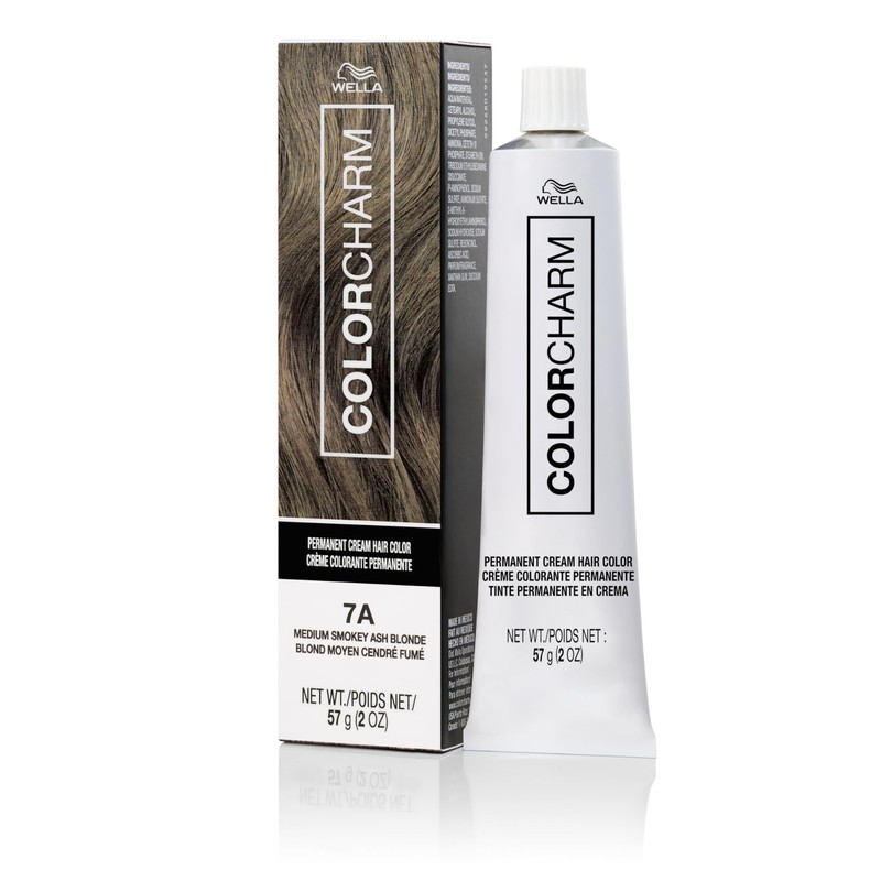 COLORCHARM Permanent Cream Hair Dye | Ash Blonde Color |100%