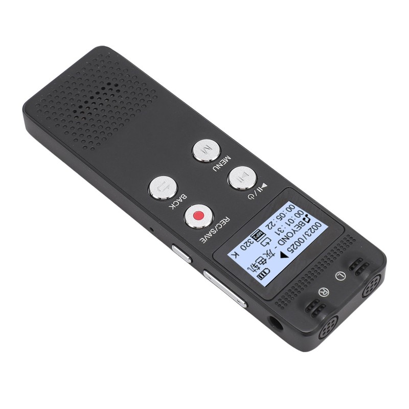 Digital Voice Recorder Multifunction Clear Sound One Click Recording MP3