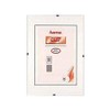 Hama Rahmenloser Bilderrahmen (Clip Fix, Anti-Reflex-Glas, 20 x 20 cm,