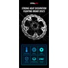 Bicycle Disc Brake Rotor, 160mm, Stainless Steel, for Road and