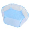 Pet Play Tent Breathable Transparent Portable Pop Open Small Animal