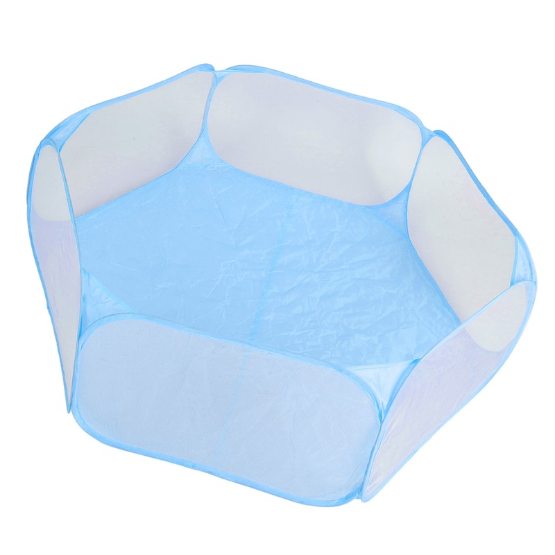 Pet Play Tent Breathable Transparent Portable Pop Open Small Animal