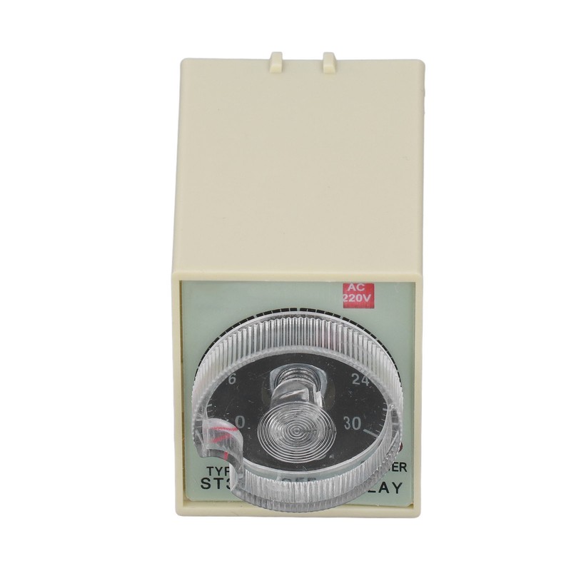 Time Delay Relay Long Lasting Fine Workmanship Small Volume ABS