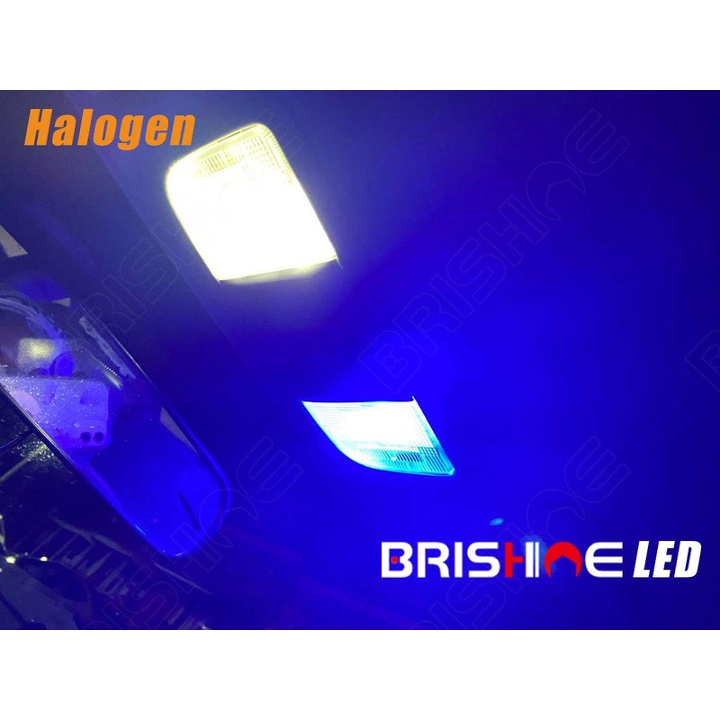 BRISHINE Blue Interior LED Lights Kit for Dodge Ram 2009
