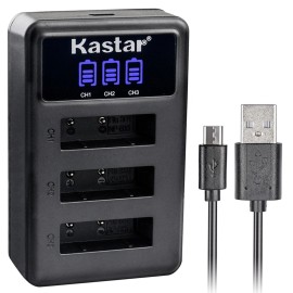 Kastar LED3 Charger for Sony NP-BX1 DSC-RX100 VI RX100 VII WX300 WX350 WX500