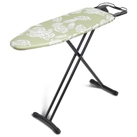 Duwee 12"x36" Ironing Board with Heat Resistant Cover and Thicken Felt Pad, Heavy Sturdy Legs