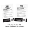 Sticker Shield - Windshield Sticker Applicator, Easy Application & Removal,
