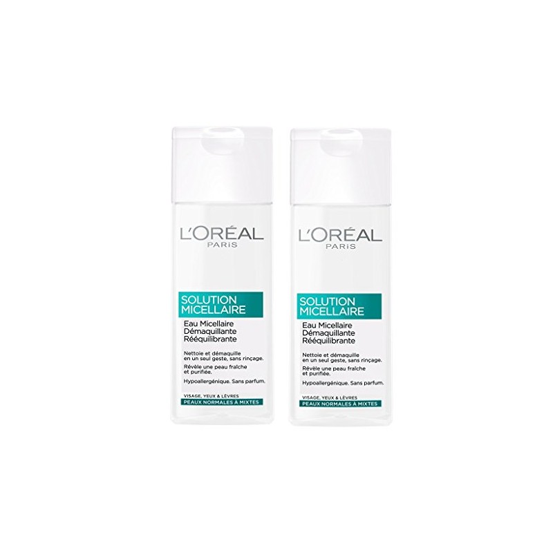 Solution Cleansing Water Cleansing Skin Normal to Combination Skin L