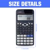 CLIUNT 991EX Scientific Calculator, Engineering Scientific Calculator With 552 Functions,