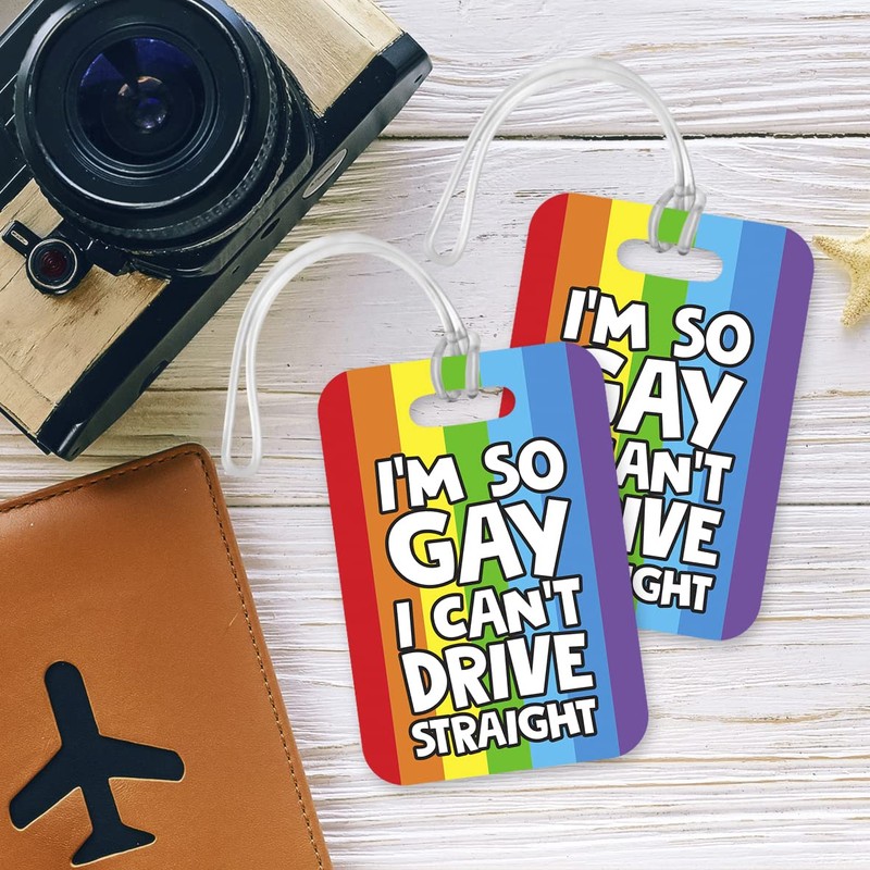 LT141 I'm So Gay I Can't Drive Straight Novelty Funny