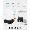 Sunco 12 Pack 4 Inch LED Recessed Lights, Slim Canless